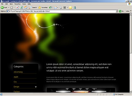 Website Template #21432