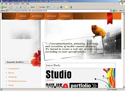 Website Template #21435