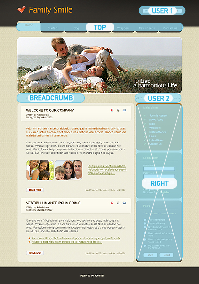 Website Template #21436