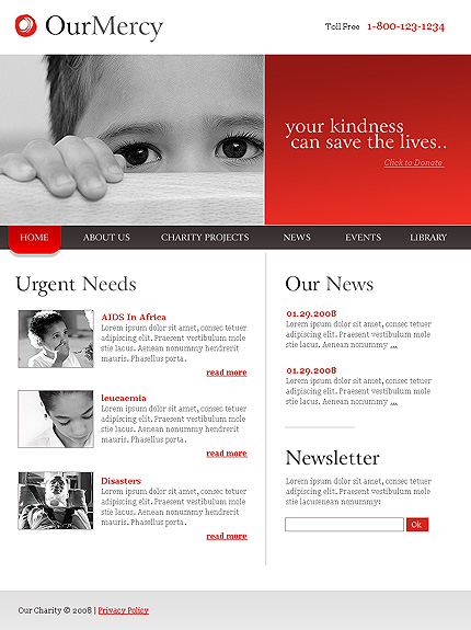 Website Template #21455