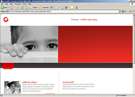 Website Template #21455
