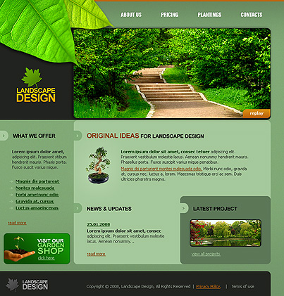 Website Template #21460