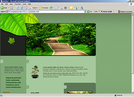 Website Template #21460