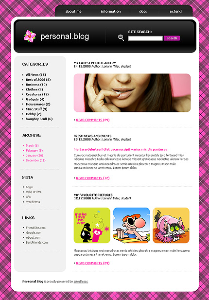 Website Template #21461