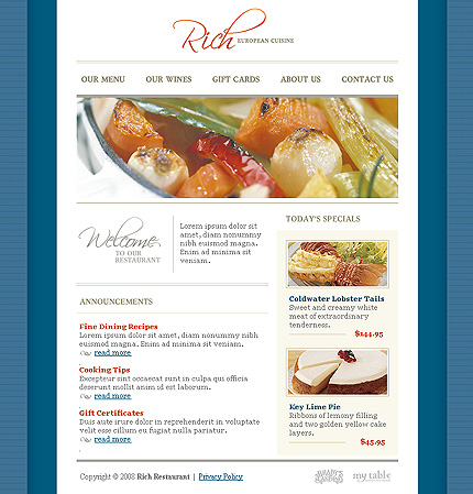 Website Template #21462