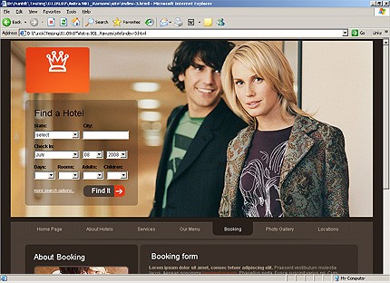 Website Template #21463
