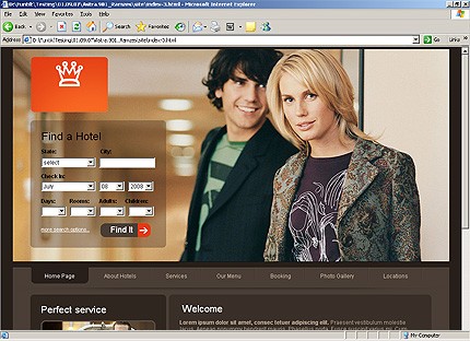 Website Template #21463