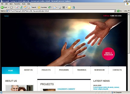 Website Template #21464