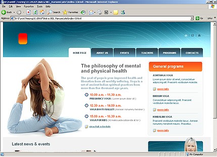 Website Template #21469