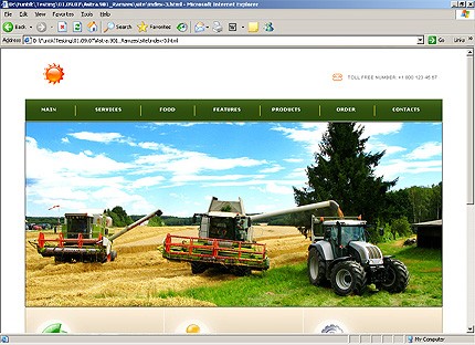 Website Template #21471