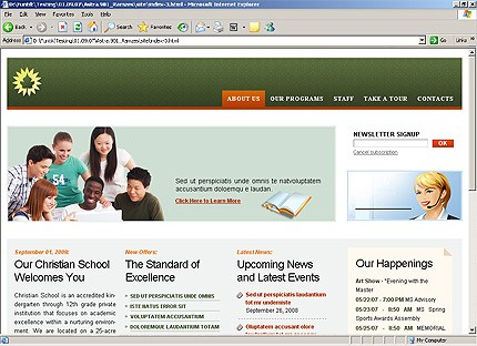 Website Template #21490