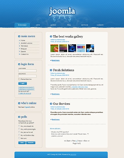 Website Template #21493