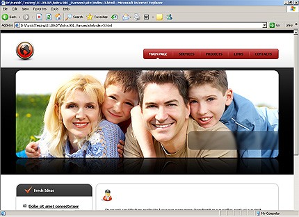 Website Template #21507