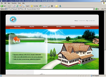 Website Template #21520