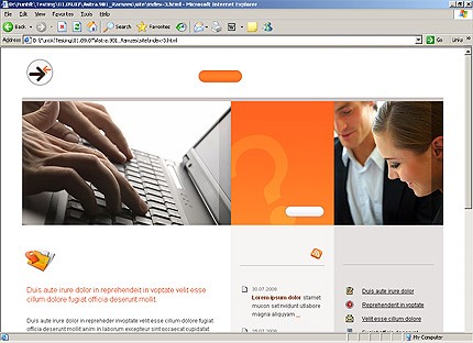 Website Template #21585