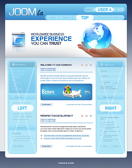 Website Template #21599