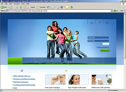 Website Template #21604