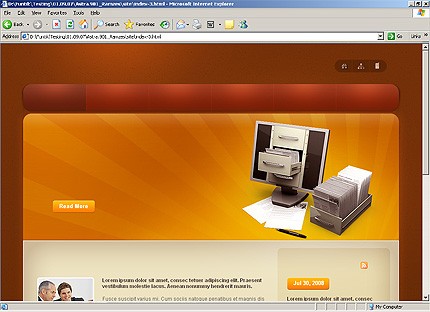Website Template #21605