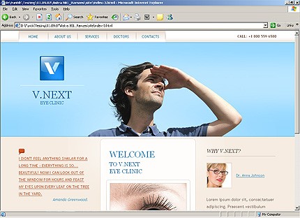 Website Template #21607
