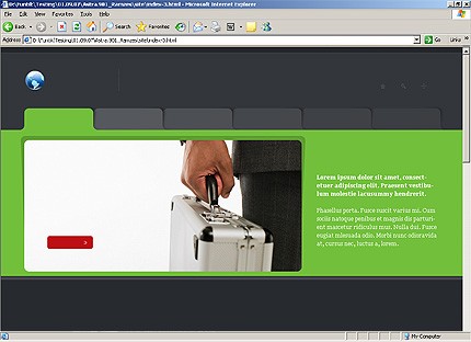Website Template #21612