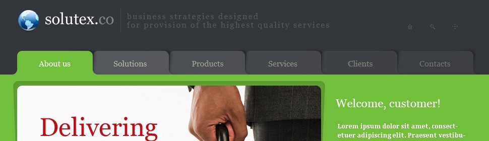 Website Template #21612