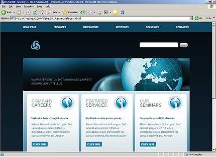 Website Template #21619