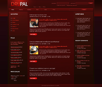 Website Template #21626