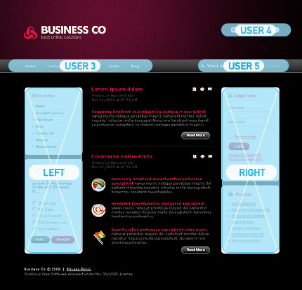 Website Template #21632