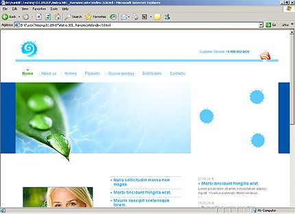 Website Template #21641