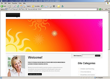 Website Template #21643