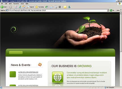 Website Template #21669