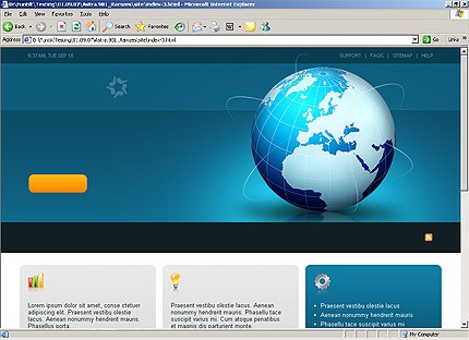 Website Template #21672