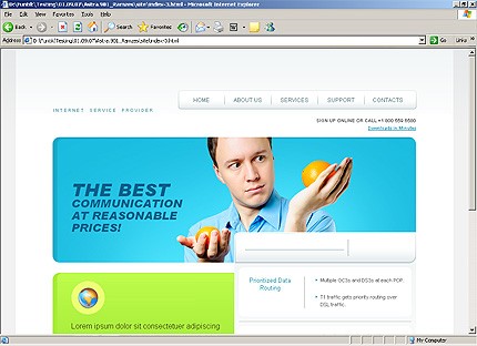 Website Template #21675