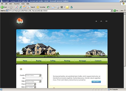 Website Template #21680
