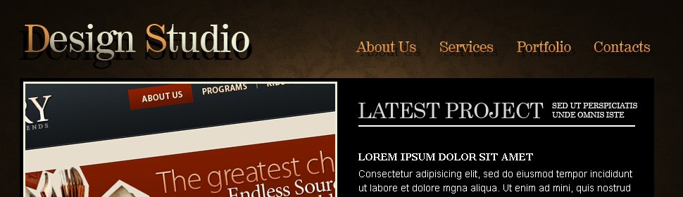 Website Template #21687