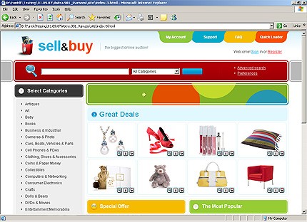 Website Template #21699