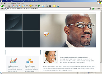 Website Template #21700