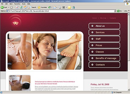 Website Template #21701