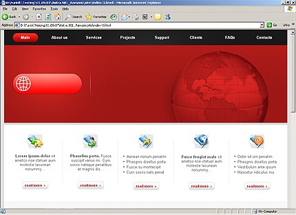 Website Template #21703