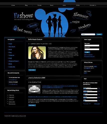 Website Template #21708