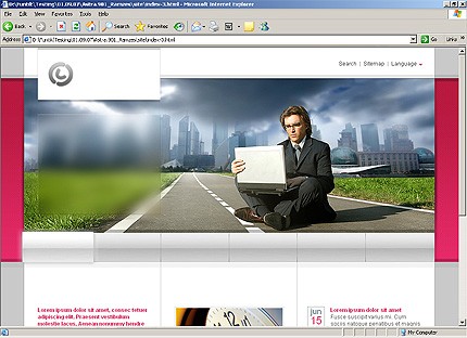 Website Template #21712