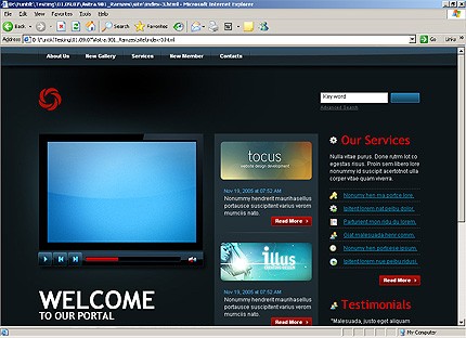 Website Template #21714