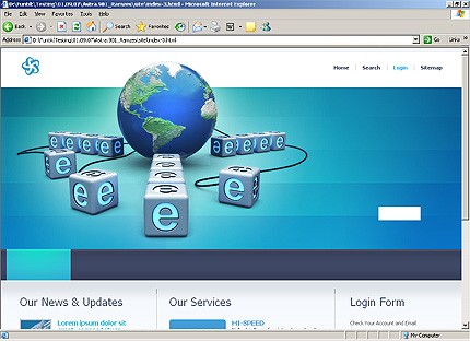 Website Template #21716