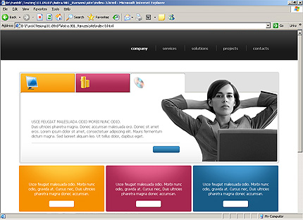 Website Template #21753