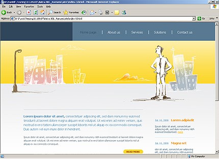 Website Template #21761