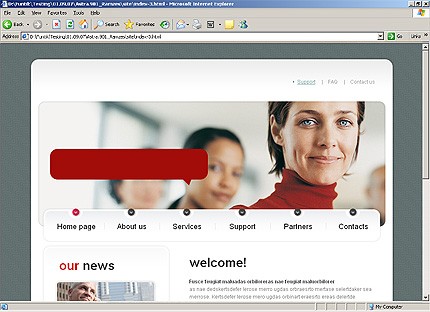 Website Template #21763