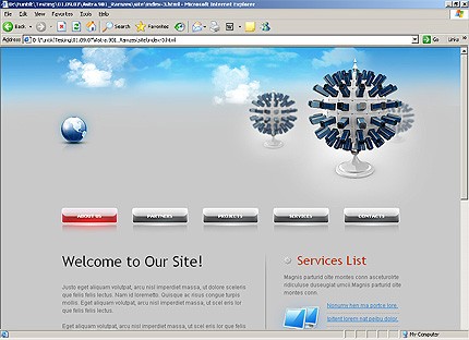Website Template #21774