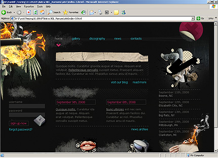 Website Template #21800