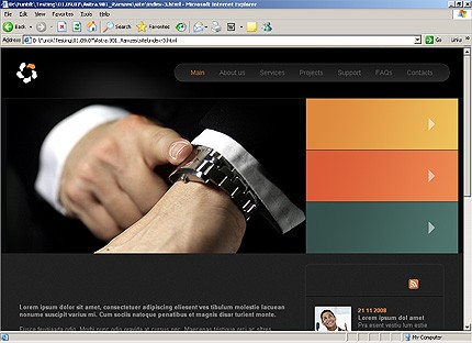 Website Template #21801