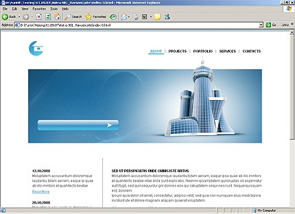 Website Template #21835